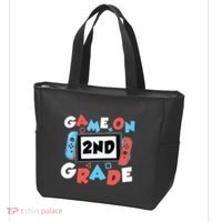 Game On 2nd Grade Second First Day School Gaming Gamer Tote Bag thumb 3