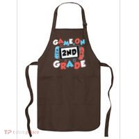 Game On 2nd Grade Second First Day School Gaming Gamer Apron thumb 0