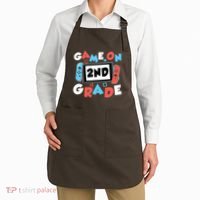 Game On 2nd Grade Second First Day School Gaming Gamer Apron thumb 2