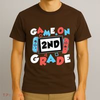 Game On 2nd Grade Second First Day School Gaming Gamer T-Shirt thumb 3