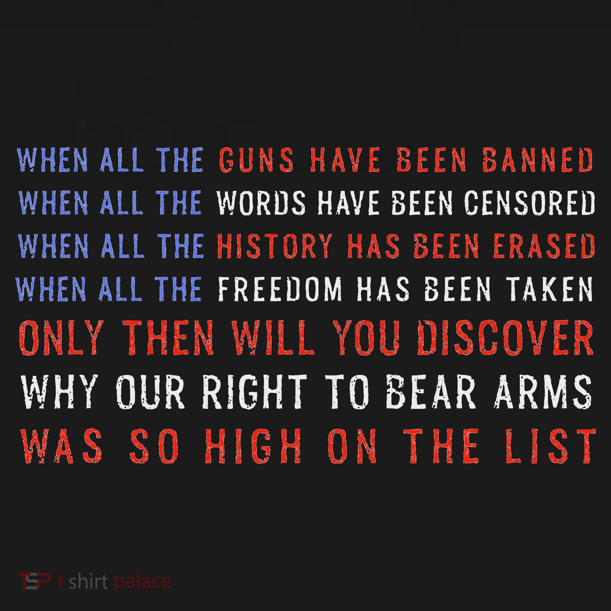Gun Owner 2a Second Amendment Freedom Flag Quote Polo