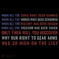 Gun Owner 2a Second Amendment Freedom Flag Quote Visor thumb 3