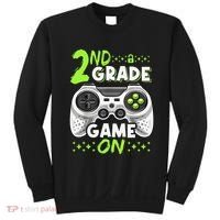 Game On 2nd Grade Back To School Funny Gamer Sweatshirt thumb 0