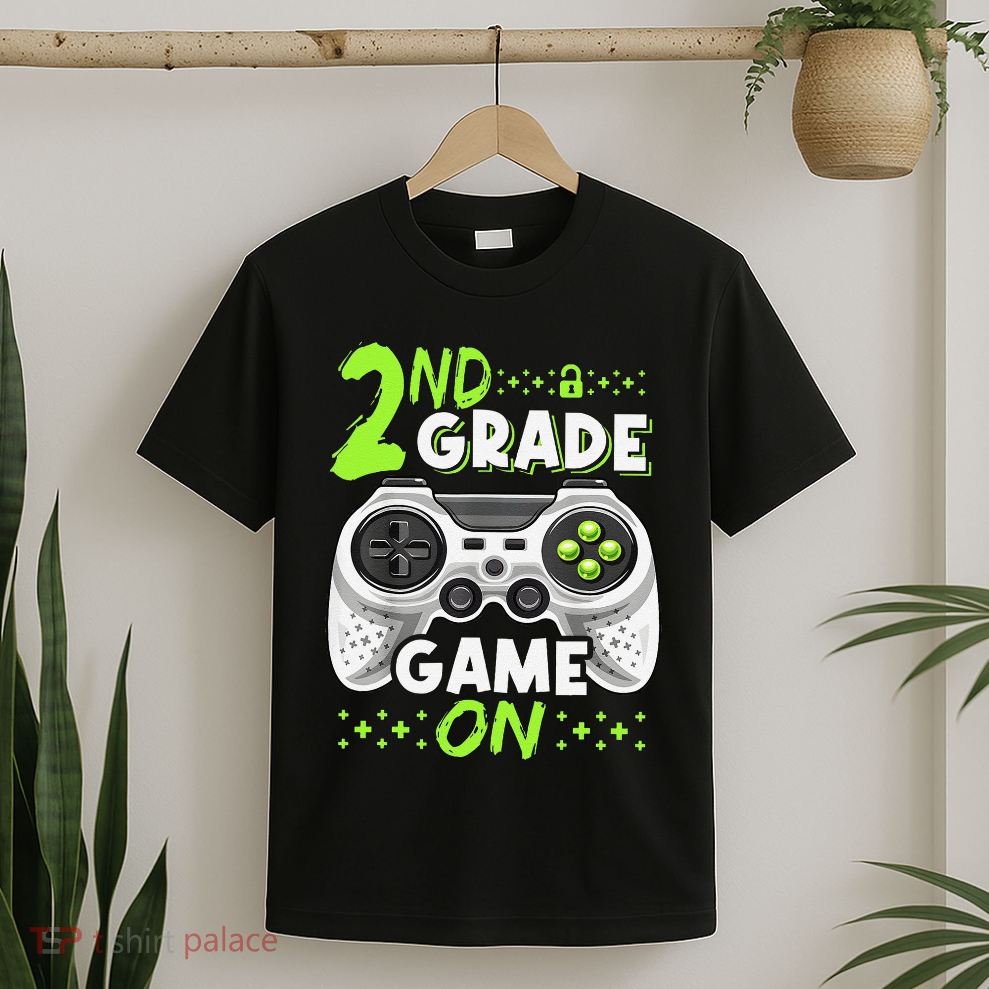 Game On 2nd Grade Back To School Funny Gamer T-Shirt