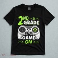 Game On 2nd Grade Back To School Funny Gamer T-Shirt thumb 5