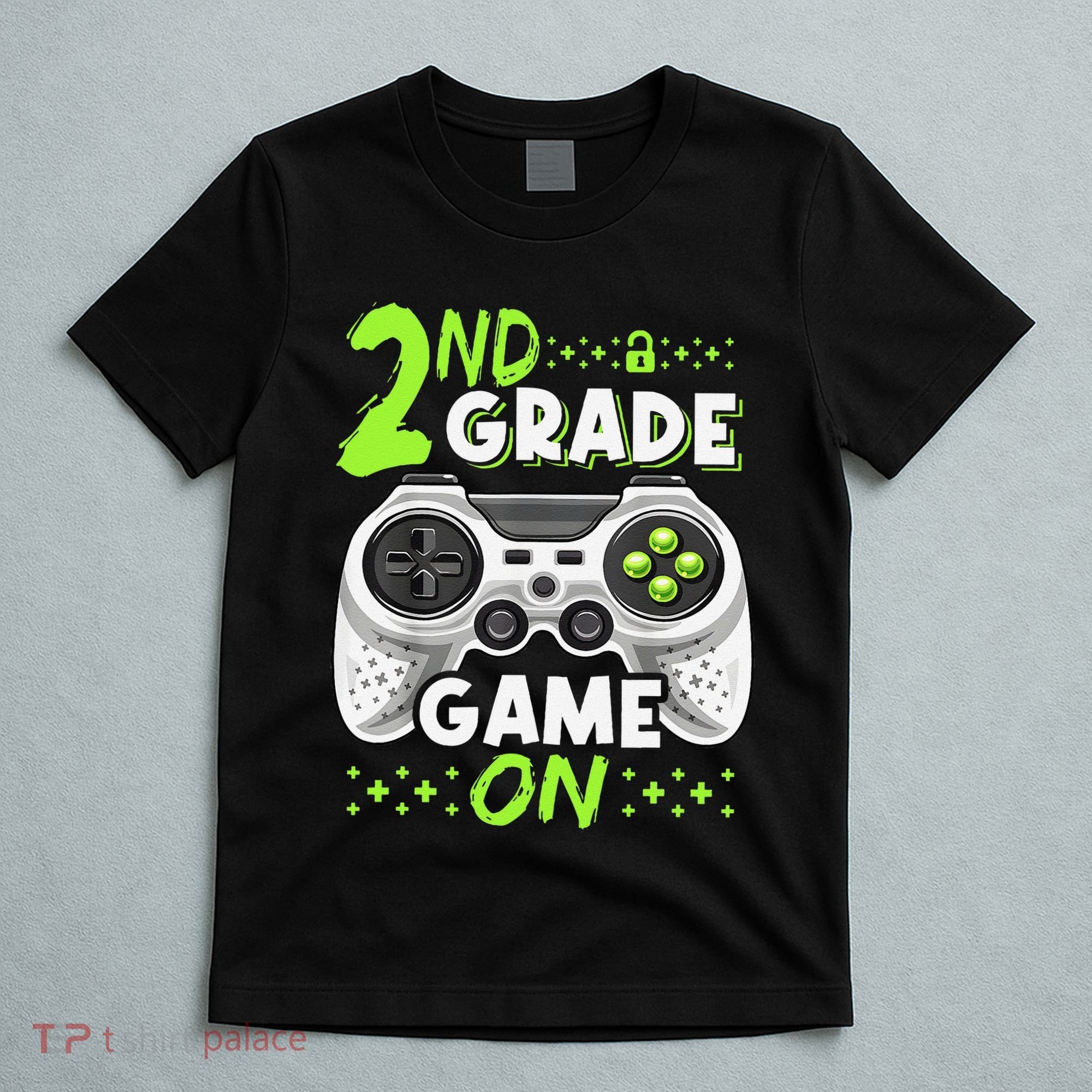 Game On 2nd Grade Back To School Funny Gamer T-Shirt