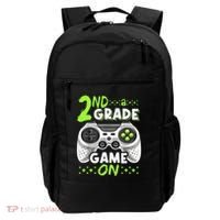 Game On 2nd Grade Back To School Funny Gamer Backpack thumb 0