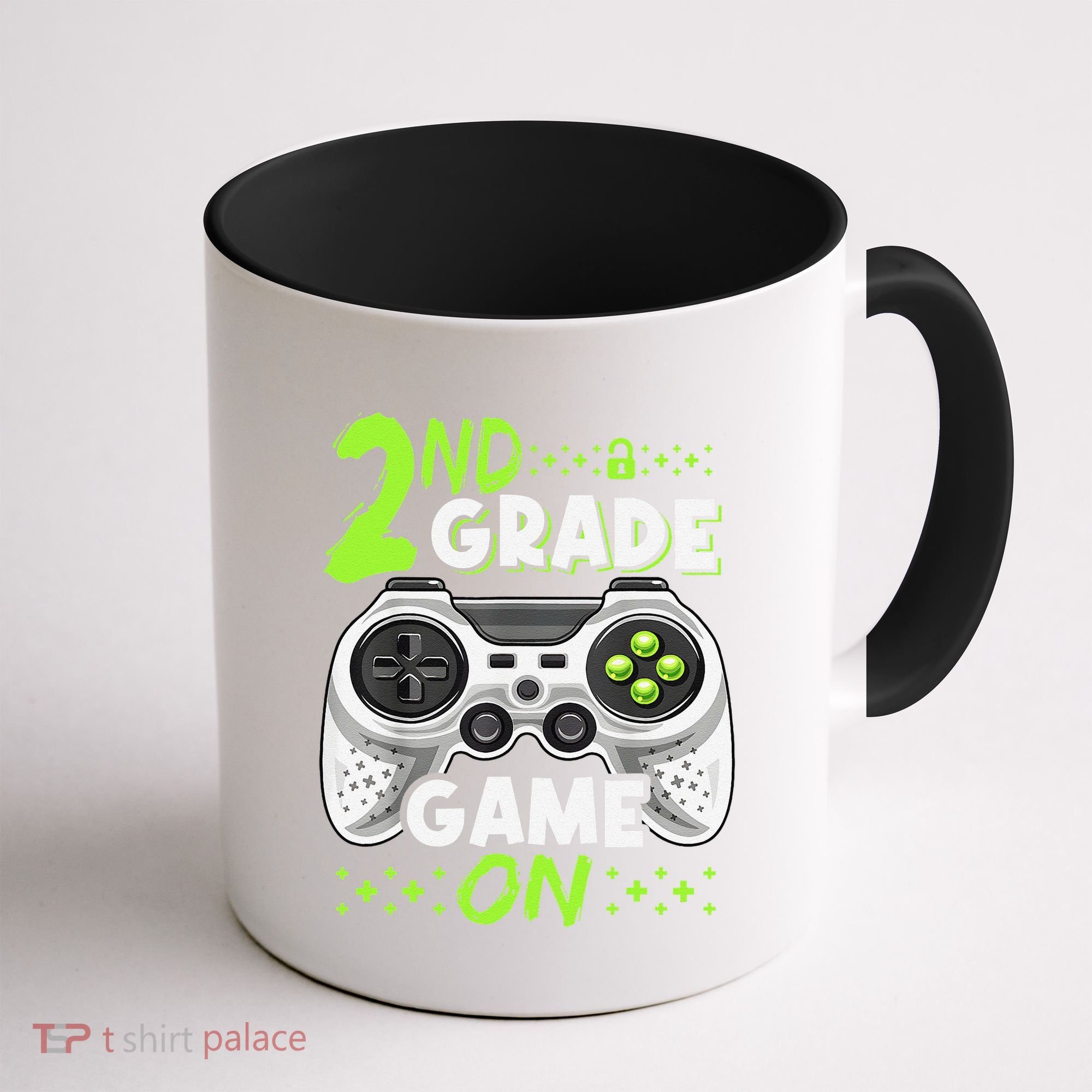 Game On 2nd Grade Back To School Funny Gamer Coffee Mug