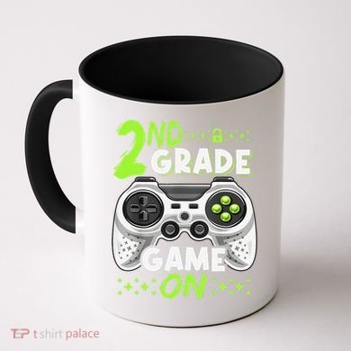 Game On 2nd Grade Back To School Funny Gamer Coffee Mug