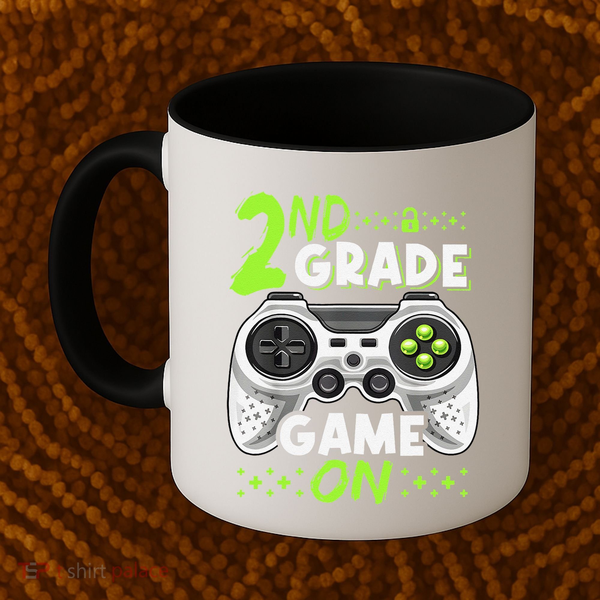 Game On 2nd Grade Back To School Funny Gamer Coffee Mug