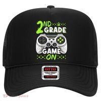 Game On 2nd Grade Back To School Funny Gamer Hat thumb 0
