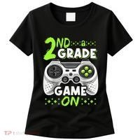 Game On 2nd Grade Back To School Funny Gamer Women's T-Shirt thumb 0