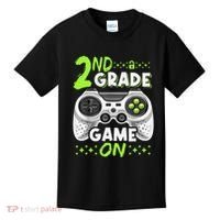 Game On 2nd Grade Back To School Funny Gamer Kids T-Shirt thumb 0