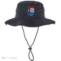 Game On 2nd Grade With Baseball Player First Day Of School Bucket Hat thumb 0