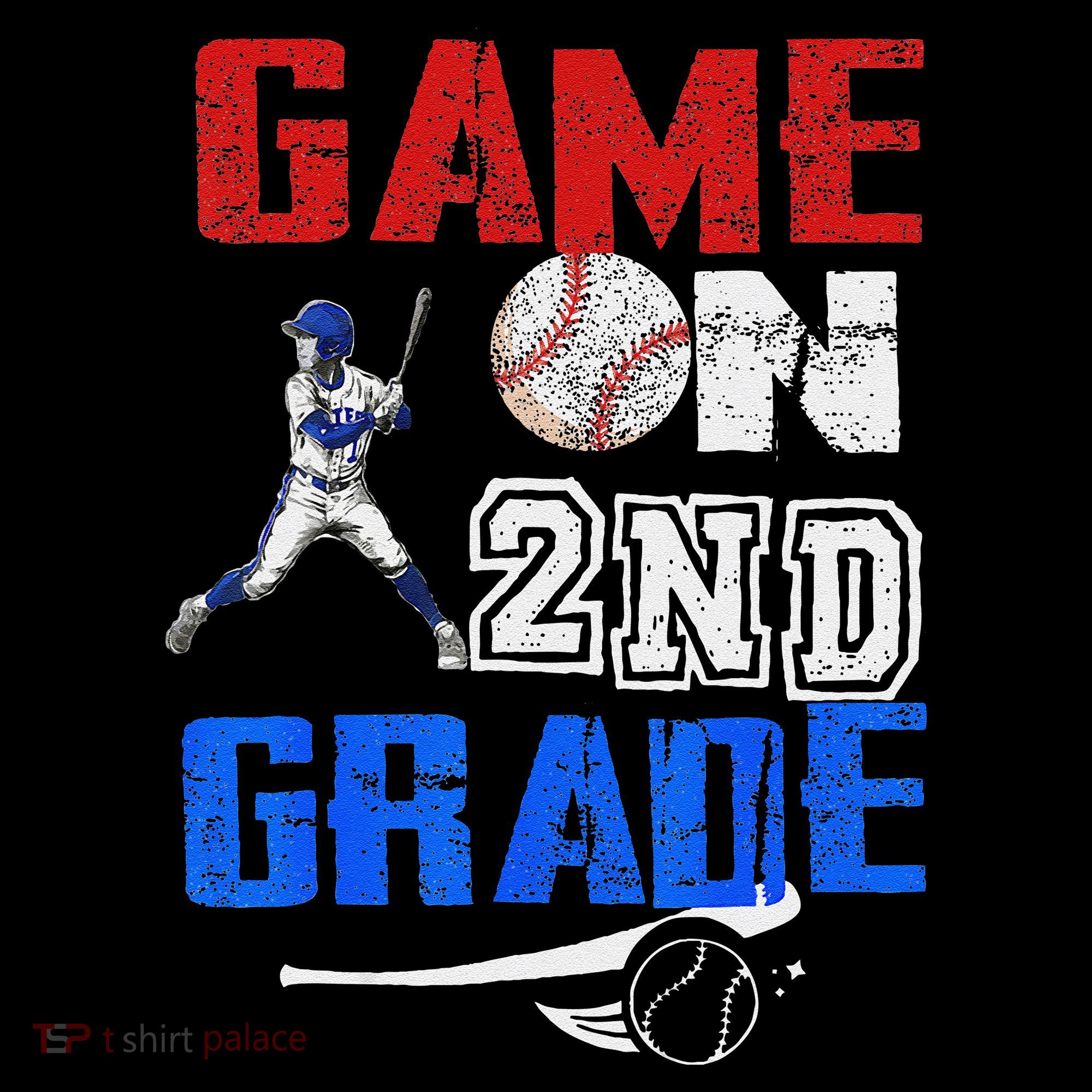 Game On 2nd Grade With Baseball Player First Day Of School Coffee Mug
