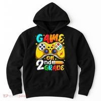 Game On 2nd Grade Back To School Gamer Hoodie thumb 0