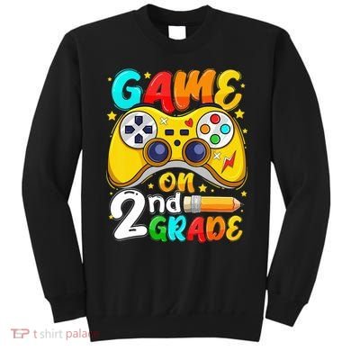 Game On 2nd Grade Back To School Gamer Sweatshirt
