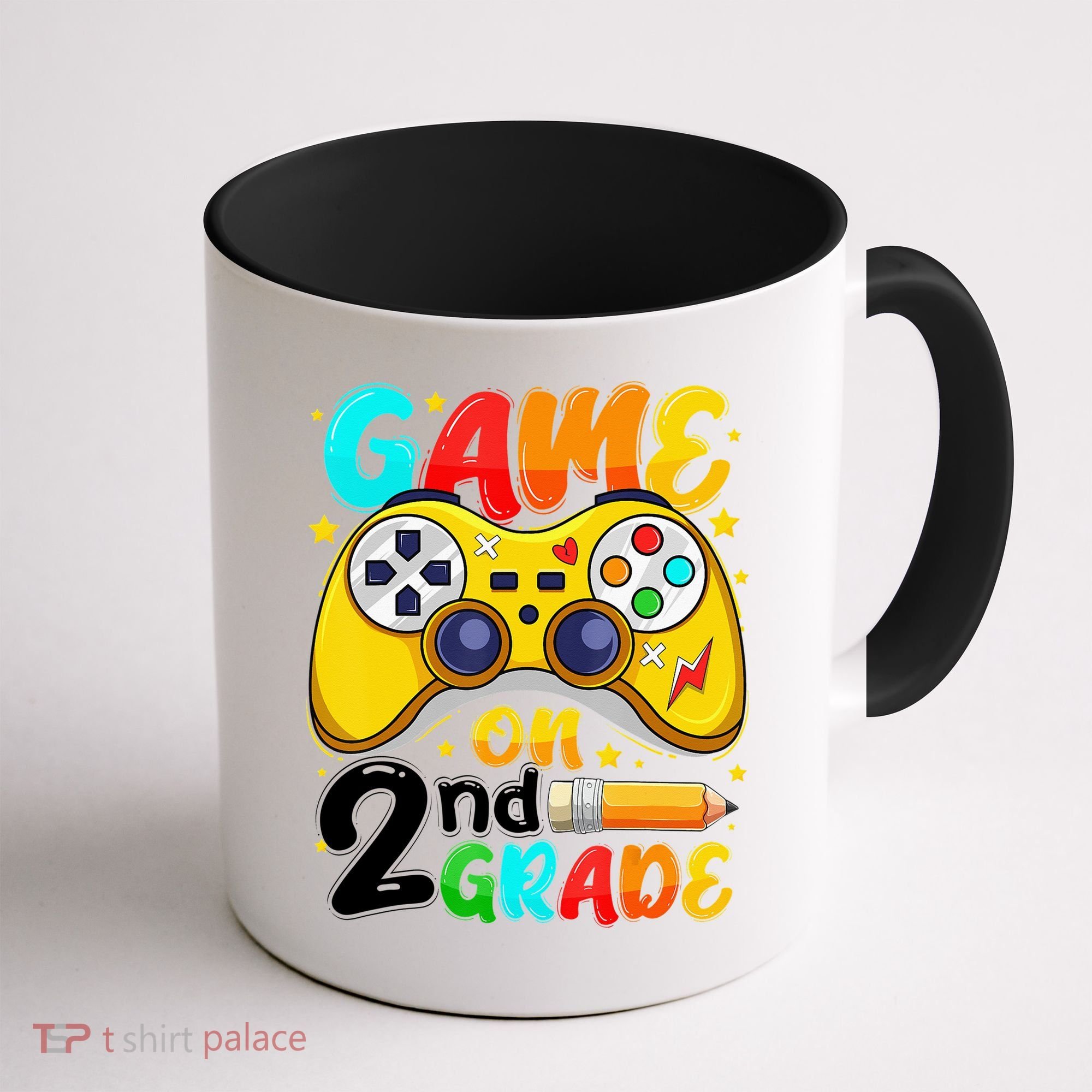Game On 2nd Grade Back To School Gamer Coffee Mug