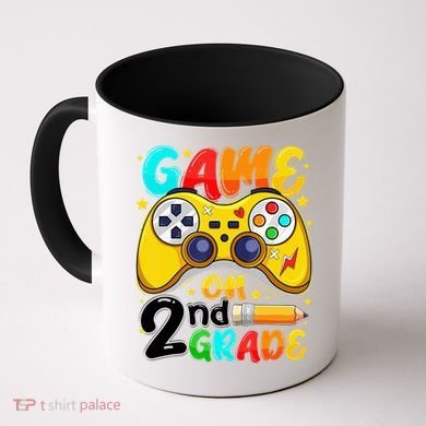 Game On 2nd Grade Back To School Gamer Coffee Mug