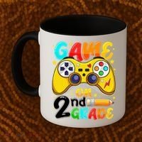 Game On 2nd Grade Back To School Gamer Coffee Mug thumb 2
