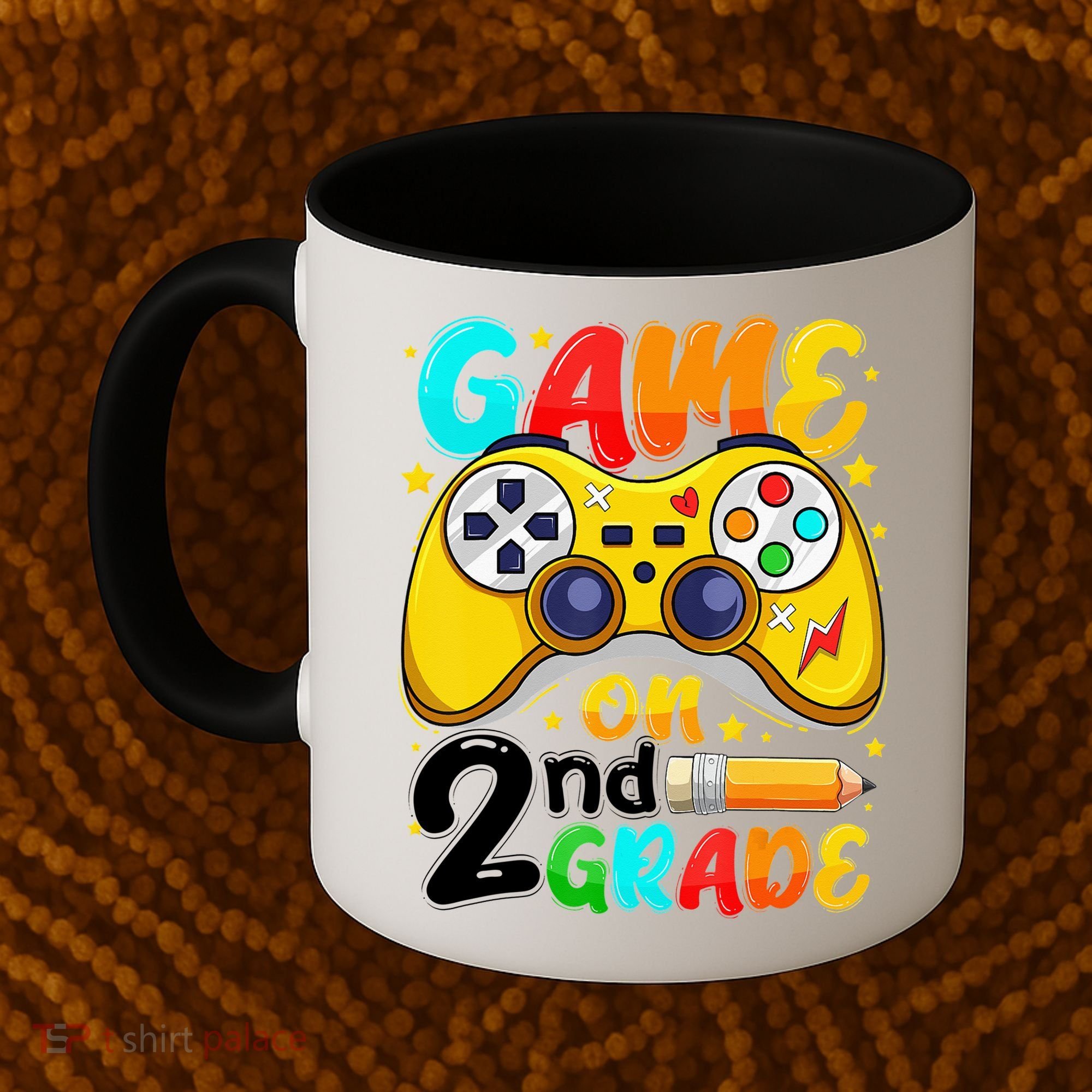 Game On 2nd Grade Back To School Gamer Coffee Mug