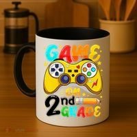 Game On 2nd Grade Back To School Gamer Coffee Mug thumb 4