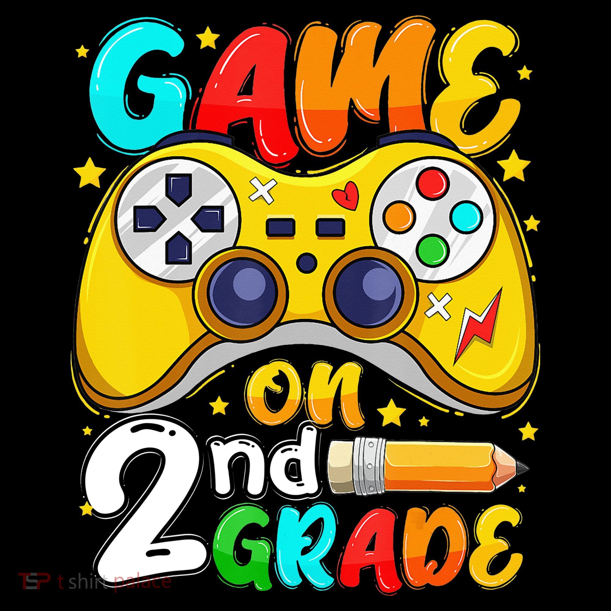 Game On 2nd Grade Back To School Gamer Women's Hoodie