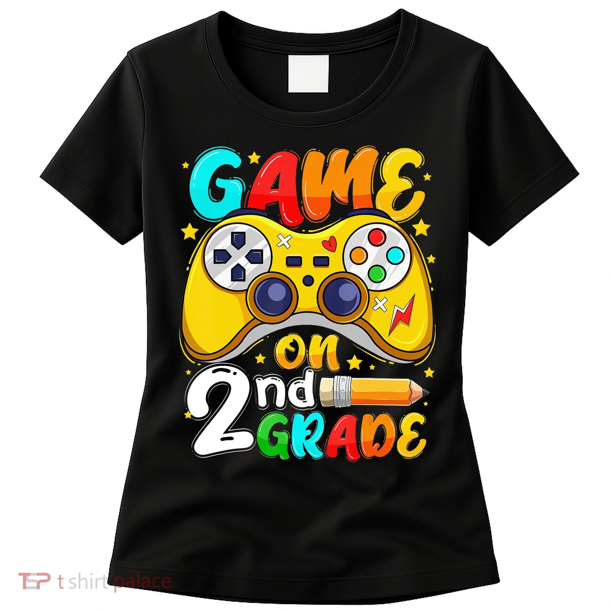 Game On 2nd Grade Back To School Gamer Women's T-Shirt