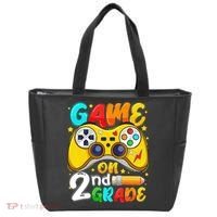 Game On 2nd Grade Back To School Gamer Tote Bag thumb 0