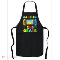 Game On 2nd Grade Back To School Funny Gamer Apron thumb 0