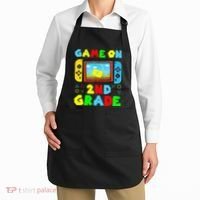 Game On 2nd Grade Back To School Funny Gamer Apron thumb 2