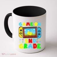 Game On 2nd Grade Back To School Funny Gamer Coffee Mug thumb 0