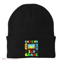 Game On 2nd Grade Back To School Funny Gamer Beanie thumb 0