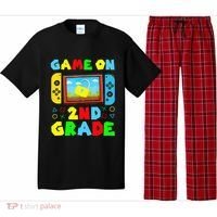 Game On 2nd Grade Back To School Funny Gamer Pajama Set thumb 0