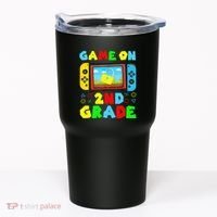 Game On 2nd Grade Back To School Funny Gamer Tumbler thumb 0
