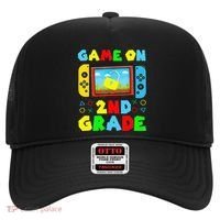 Game On 2nd Grade Back To School Funny Gamer Hat thumb 0