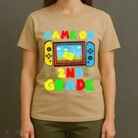 Game On 2nd Grade Back To School Funny Gamer T-Shirt thumb 4