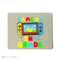 Game On 2nd Grade Back To School Funny Gamer Mousepad thumb 0
