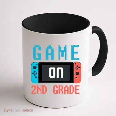 Game On 2nd Grade Coffee Mug back
