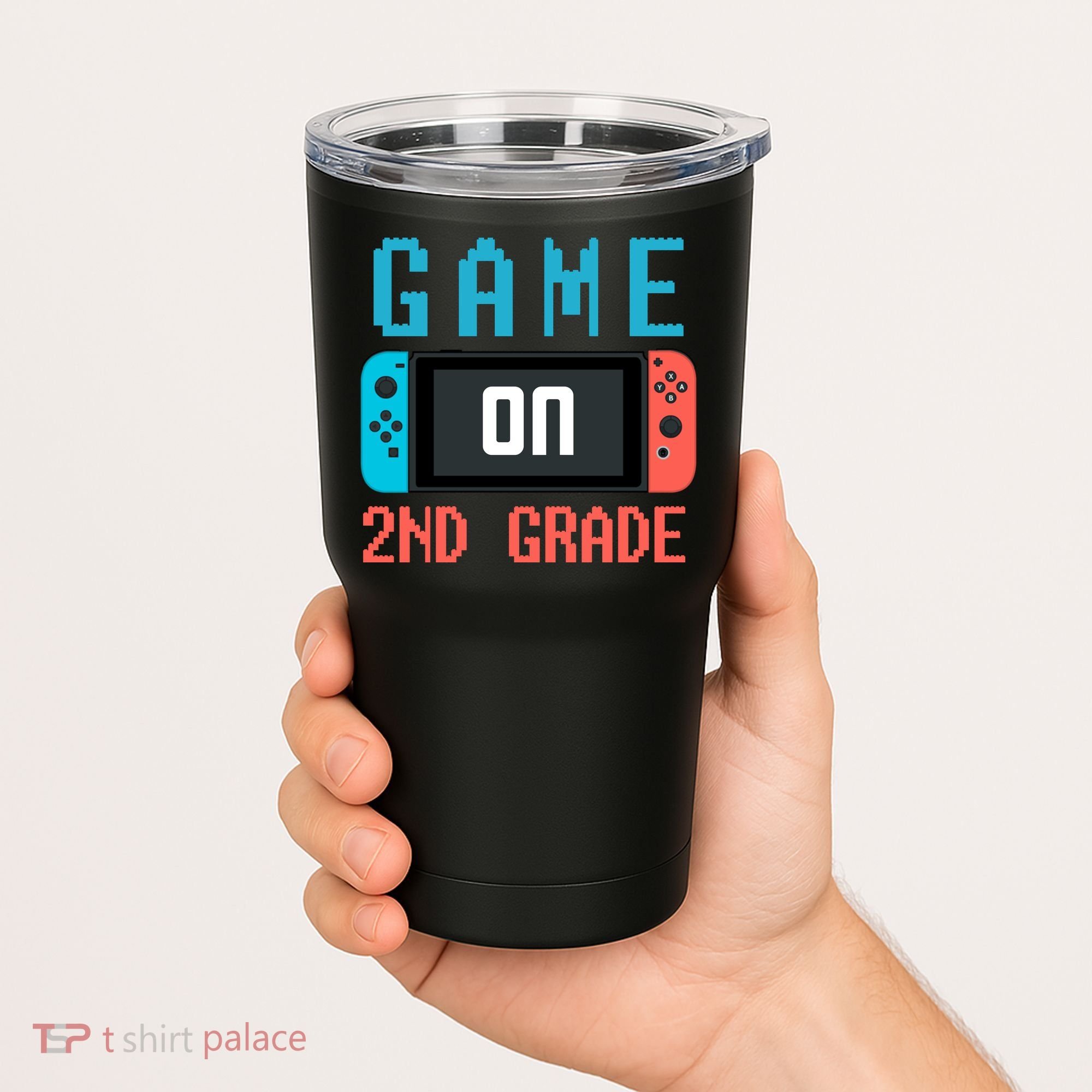 Game On 2nd Grade Tumbler