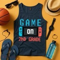 Game On 2nd Grade Tank Top thumb 4