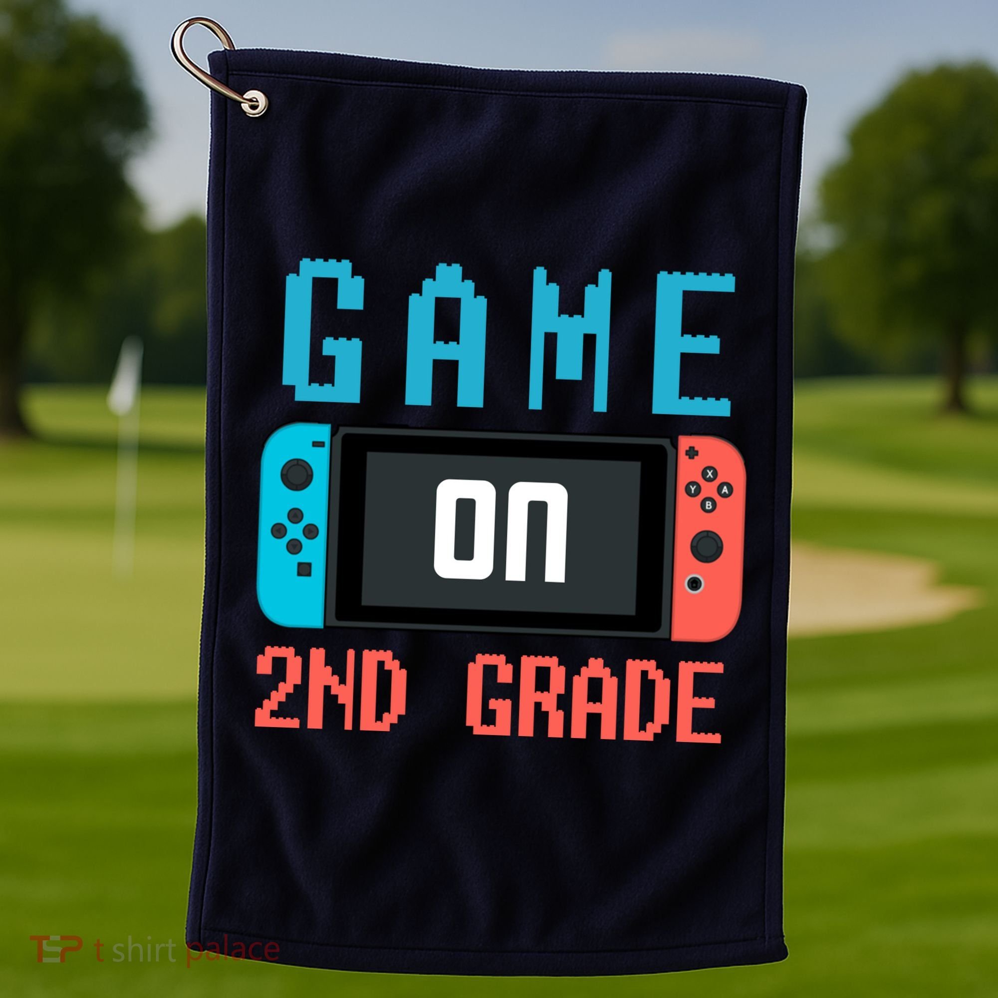 Game On 2nd Grade Golf Towel