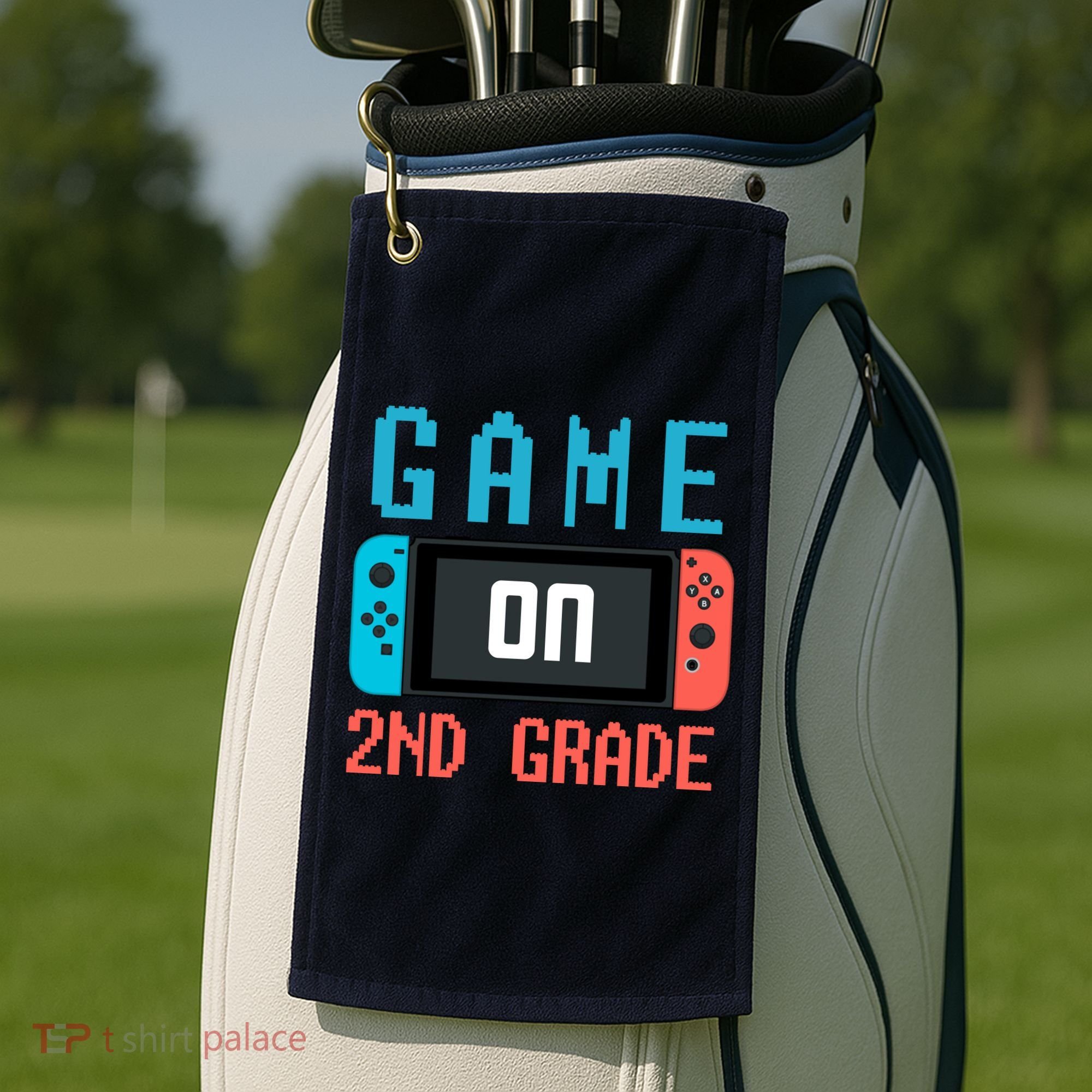 Game On 2nd Grade Golf Towel