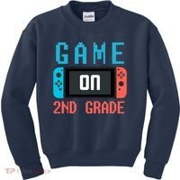 Game On 2nd Grade Kids Sweatshirt thumb 0