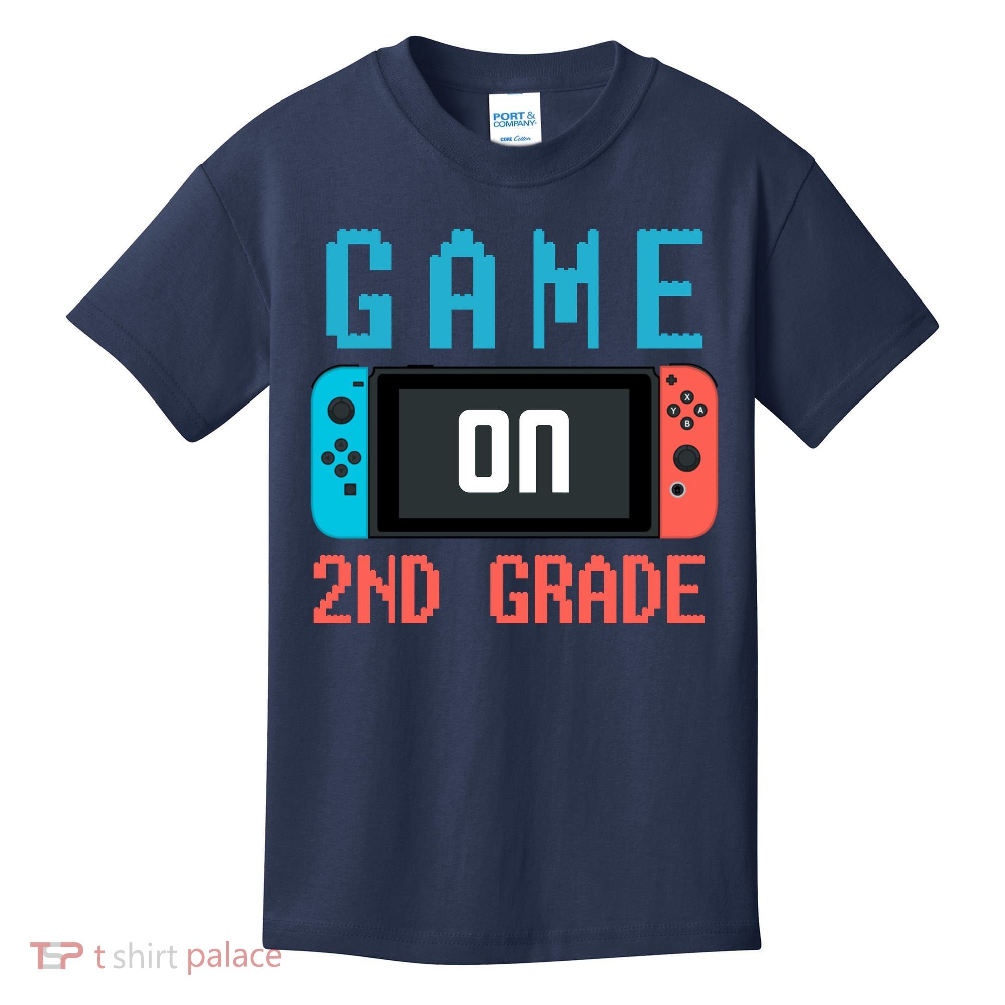 Game On 2nd Grade Kids T-Shirt