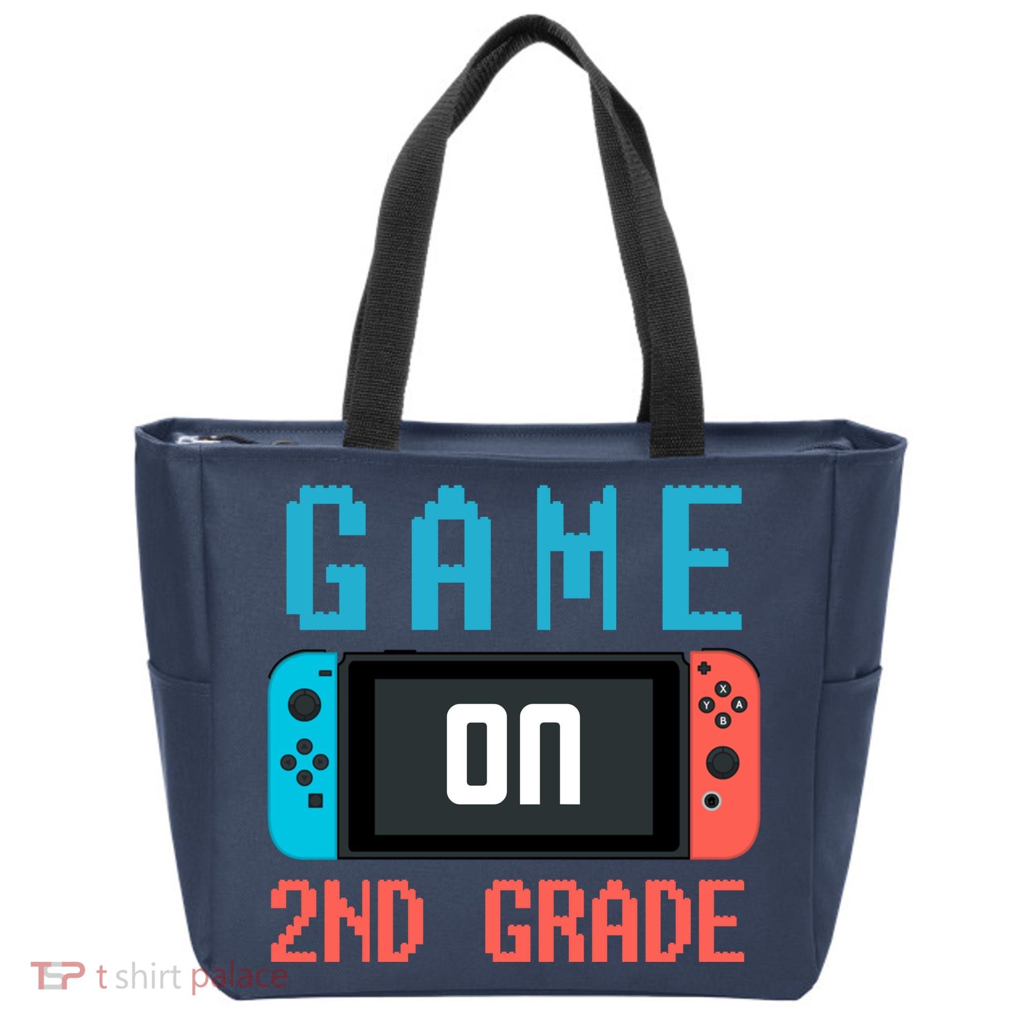 Game On 2nd Grade Tote Bag