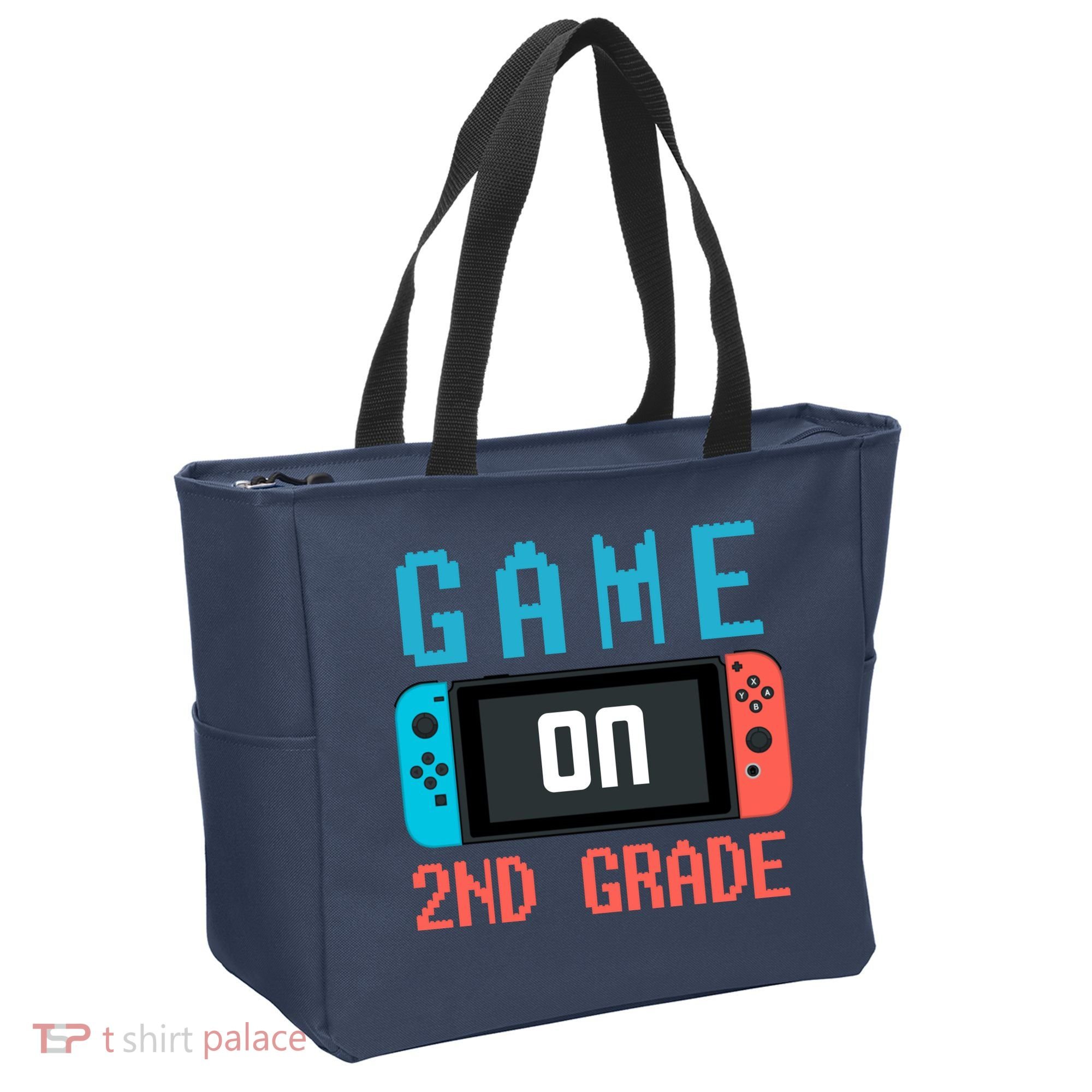 Game On 2nd Grade Tote Bag