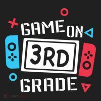 Game On 3Rd Grade Gift Third Grade Back To School Gift Women's Sweatshirt thumb 2