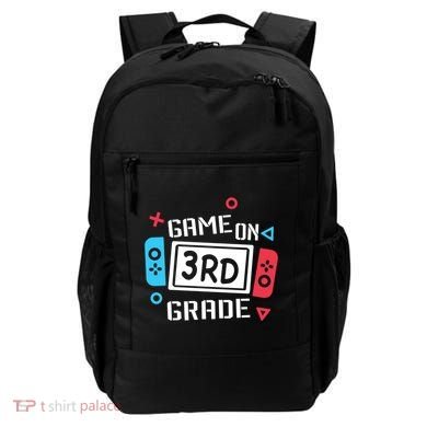 Game On 3Rd Grade Gift Third Grade Back To School Gift Backpack