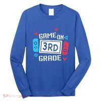 Game On 3Rd Grade Gift Third Grade Back To School Gift Long Sleeve Shirt thumb 0